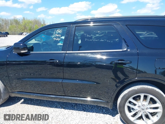 2024 Dodge Durango GT with VIN 1C4RDJDG7RC153205, listed as a IAAI auction lot 41862211 with 37,018 mi miles and . Bid and sale history available at DreamBid. Image 14.