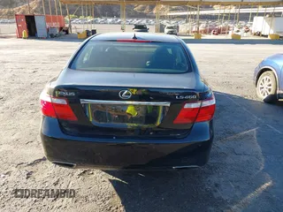 2009 Lexus LS 460 with VIN JTHBL46F095091434, listed as a IAAI auction lot 40890291 with 156,873 mi miles and . Bid and sale history available at DreamBid. Image 16.