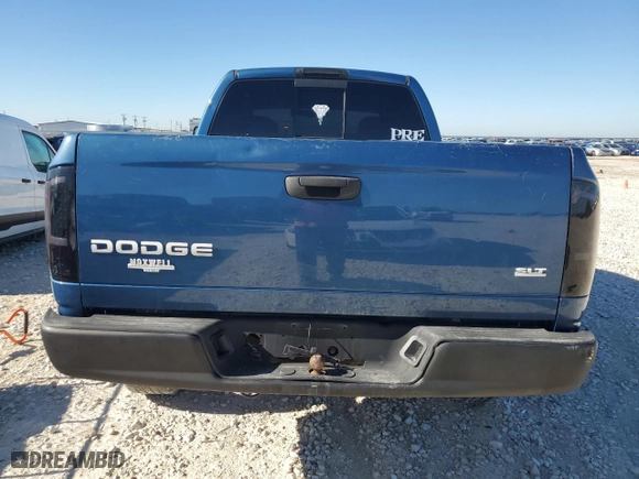 2004 Dodge Ram 1500 SLT with VIN 1D7HA18N94S516718, listed as a Copart auction lot 86738524 with 0 mi miles and Salvage Title. Bid and sale history available at carsss.com. Image 6.