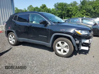 2017 Jeep Compass Latitude with VIN 3C4NJCBB1HT658590, listed as a Copart auction lot 60962925 with 140,352 mi miles and Salvage title. Bid and sale history available at DreamBid. Image 4.