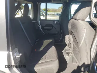2019 Jeep Wrangler Unlimited Sport with VIN 1C4HJXDG8KW632213, listed as a Copart auction lot 42623815 with 121,014 mi miles and Salvage title. Bid and sale history available at DreamBid. Image 11.