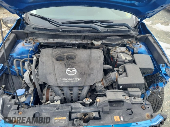 2017 Mazda CX-3 Sport with VIN JM1DKDB75H0141784, listed as a Copart auction lot 48358585 with 0 mi miles and Salvage Title. Bid and sale history available at carsss.com. Image 12.
