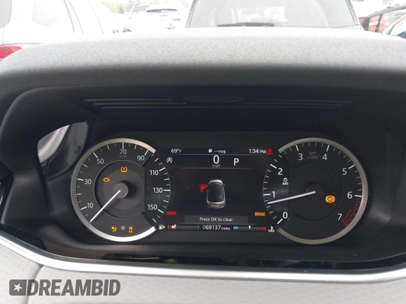 2020 Land Rover Range Rover Evoque S with VIN SALZJ2FX4LH081555, listed as a IAAI auction lot 41930574 with 69,137 mi miles and . Bid and sale history available at DreamBid. Image 7.
