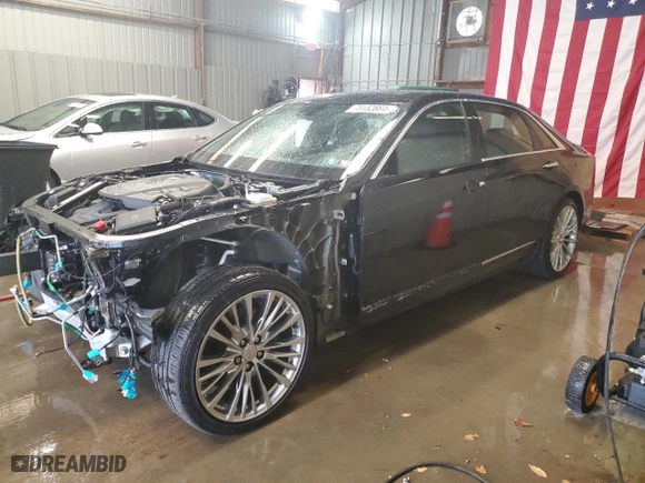 2019 Cadillac CT6 Premium Luxury AWD with VIN 1G6KD5RS7KU134663, listed as a Copart auction lot 73132884 with 29,686 mi miles and Salvage Title. Bid and sale history available at carsss.com. Image 1.