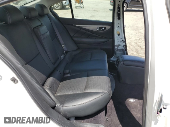 2016 Infiniti Q50 Red Sport 400 with VIN JN1FV7AP5GM421590, listed as a Copart auction lot 56732325 with Not provided miles and Salvage title. Bid and sale history available at DreamBid. Image 10.