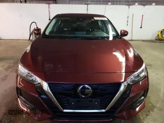 2022 Nissan Sentra SV with VIN 3N1AB8CV8NY300423, listed as a Copart auction lot 82578813 with 13,527 mi miles and Salvage Title. Bid and sale history available at carsss.com. Image 5.