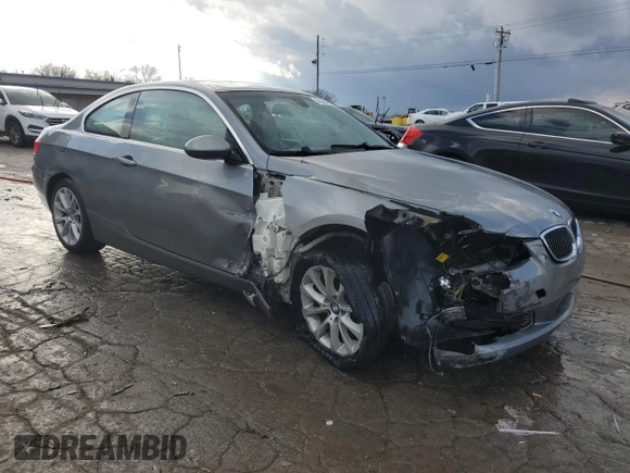 2008 BMW 3 Series 335xi with VIN WBAWC73588E064445, listed as a Copart auction lot 43639445 with 153,584 mi miles and Salvage Title. Bid and sale history available at carsss.com. Image 4.
