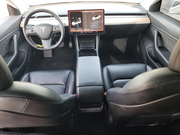 2019 Tesla Model 3 Mid Range with VIN 5YJ3E1EAXKF426451, listed as a Copart auction lot 72082134 with 86,555 mi miles and Salvage Title. Bid and sale history available at carsss.com. Image 8.