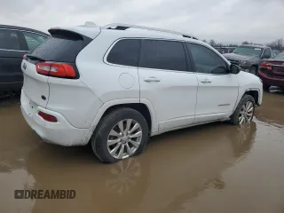 2018 Jeep Cherokee Overland with VIN 1C4PJMJX1JD602740, listed as a Copart auction lot 81806194 with 137,201 mi miles and Salvage Title. Bid and sale history available at carsss.com. Image 3.