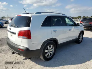 2012 Kia Sorento LX with VIN 5XYKTDA2XCG231607, listed as a Copart auction lot 88531855 with 0 mi miles and Salvage Title. Bid and sale history available at carsss.com. Image 3.