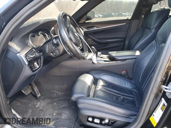2017 BMW 5 Series 540i with VIN WBAJE5C3XHG916144, listed as a Copart auction lot 47305575 with 72,483 mi miles and Salvage Title. Bid and sale history available at carsss.com. Image 7.