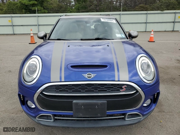 2019 MINI Clubman Cooper S with VIN WMWLU5C56K2G04987, listed as a Copart auction lot 72250684 with 59,653 mi miles and Salvage Title. Bid and sale history available at carsss.com. Image 5.