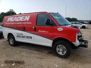 2021 Chevrolet Express Cargo with VIN 1GCWGAFP8M1311787, listed as a Copart auction lot 54471953 with 13,365 mi miles and Non repairable. Bid and sale history available at DreamBid. Image 4.