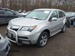 2013 Acura MDX Tech Pkg with VIN 2HNYD2H38DH500999, listed as a IAAI auction lot 40937213 with 138,336 mi miles. Bid and sale history available at carsss.com. Image 18.