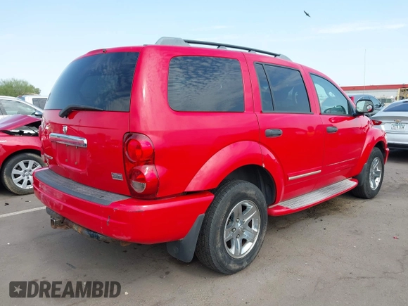 2005 Dodge Durango Limited with VIN 1D8HB58D65F558040, listed as a IAAI auction lot 42734028 with 250,267 mi miles and . Bid and sale history available at DreamBid. Image 4.