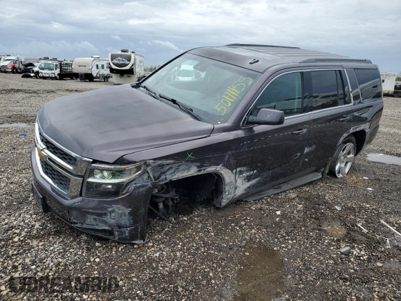 2015 Chevrolet Tahoe LT with VIN 1GNSCBKC3FR282603, listed as a Copart auction lot 50191155 with 219,272 mi miles and Salvage Title. Bid and sale history available at DreamBid. Image 1.