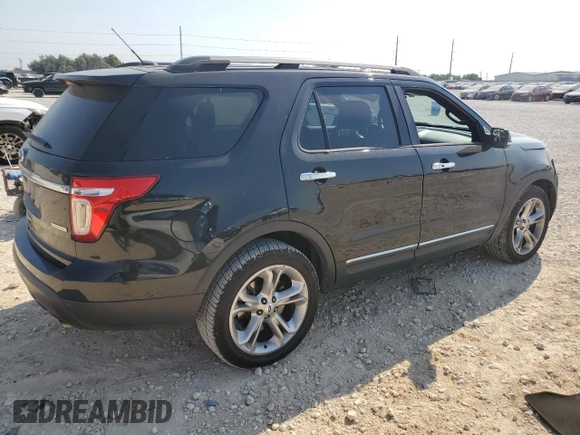 2014 Ford Explorer Limited with VIN 1FM5K7F92EGC15100, listed as a Copart auction lot 75461964 with 134,677 mi miles and Salvage Title. Bid and sale history available at DreamBid. Image 3.