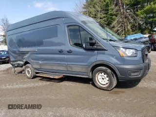 2021 Ford Transit Cargo z VIN 1FTBR3X86MKA46048, wystawiony jako Copart lot #54278795 z przebiegiem 49 593 mil mil oraz Szkoda całkowita • Salvage title. Historia ofert i sprzedaży dostępna na DreamBid. Obrazek 4.