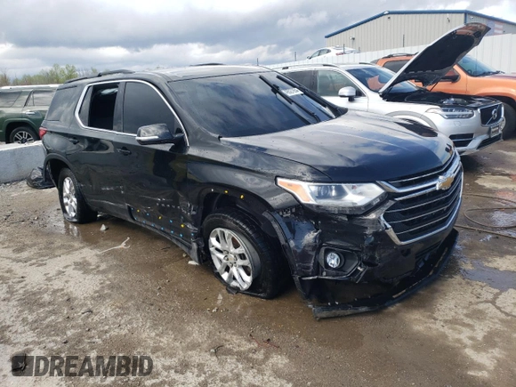 2019 Chevrolet Traverse LT Cloth with VIN 1GNEVGKW8KJ250317, listed as a Copart auction lot 49527954 with 135,231 mi miles and Non Repairable. Bid and sale history available at carsss.com. Image 4.