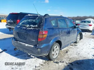 2006 Pontiac Vibe z VIN 5Y2SL65886Z459833, wystawiony jako IAAI lot #41351495 z przebiegiem 82 916 mil mil oraz . Historia ofert i sprzedaży dostępna na DreamBid. Obrazek 4.