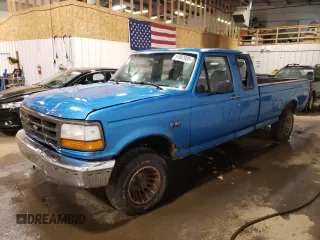 1995 Ford F-150 with VIN 1FTEX14Y4SKB90786, listed as a Copart auction lot 51807605 with 208,876 mi miles and Clean Title. Bid and sale history available at carsss.com. Image 1.