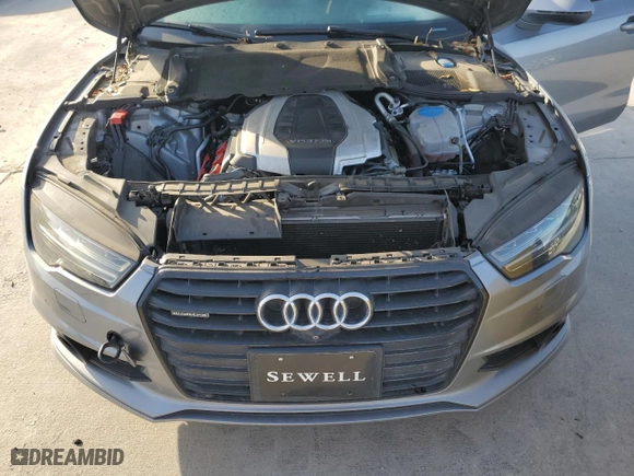 2016 Audi A7 3.0 Prestige with VIN WAU2GAFC5GN166715, listed as a Copart auction lot 49501465 with 88,248 mi miles and Salvage Title. Bid and sale history available at carsss.com. Image 11.
