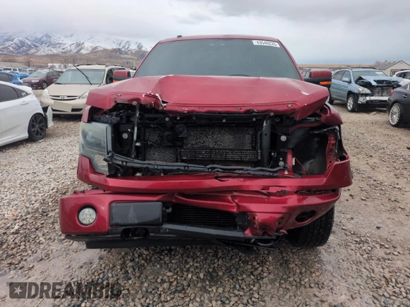 2014 Ford F-150 XL with VIN 1FTFW1ET1EKF08104, listed as a Copart auction lot 43540235 with 206,253 mi miles and Salvage Title. Bid and sale history available at carsss.com. Image 5.