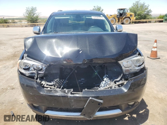 2013 Dodge Durango Citadel with VIN 1C4RDJEG4DC676544, listed as a Copart auction lot 57597015 with 135,776 mi miles and Salvage title. Bid and sale history available at DreamBid. Image 5.
