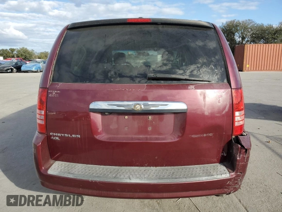 2009 Chrysler Town & Country Touring with VIN 2A8HR54X79R640084, listed as a Copart auction lot 85050984 with 167,072 mi miles and Salvage Title. Bid and sale history available at DreamBid. Image 6.