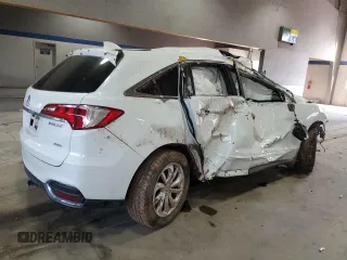 2016 Acura RDX with VIN 5J8TB4H30GL027349, listed as a Copart auction lot 45842105 with 0 mi miles and Salvage Title. Bid and sale history available at carsss.com. Image 3.