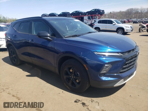 2023 Chevrolet Blazer LT с VIN 3GNKBHR49PS140971, выставлен на аукционе Copart как лот 53527345 с пробегом 18 592 миль миль и Списание • Salvage title. История ставок и продаж доступна на DreamBid. Изображение 4.
