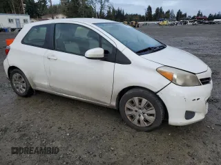 2013 Toyota Yaris L with VIN JTDJTUD37DD553587, listed as a Copart auction lot 45760775 with 265,634 mi miles and Clean Title. Bid and sale history available at carsss.com. Image 4.