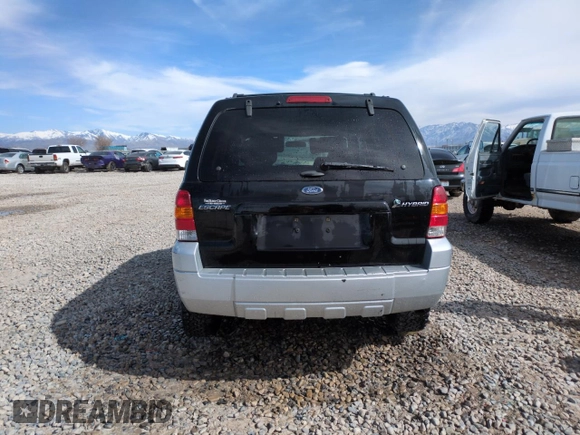 2006 Ford Escape Hybrid with VIN 1FMCU96H06KA75275, listed as a Copart auction lot 48596425 with 216,379 mi miles and Salvage title. Bid and sale history available at DreamBid. Image 6.
