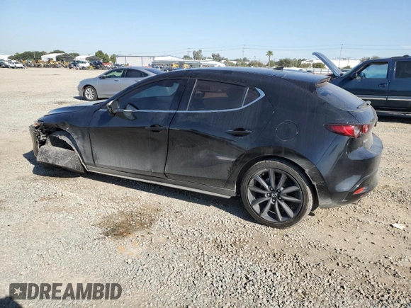 2020 Mazda 3 Premium Package with VIN JM1BPANM3L1162662, listed as a Copart auction lot 50059785 with 93,271 mi miles and Salvage Title. Bid and sale history available at carsss.com. Image 2.