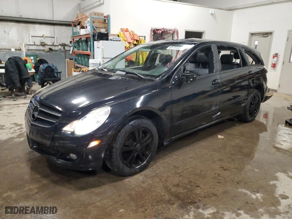 2007 Mercedes-Benz R-Class 5.0L with VIN 4JGCB75E17A057487, listed as a Copart auction lot 83791954 with 172,899 mi miles and Clean Title. Bid and sale history available at carsss.com. Image 1.