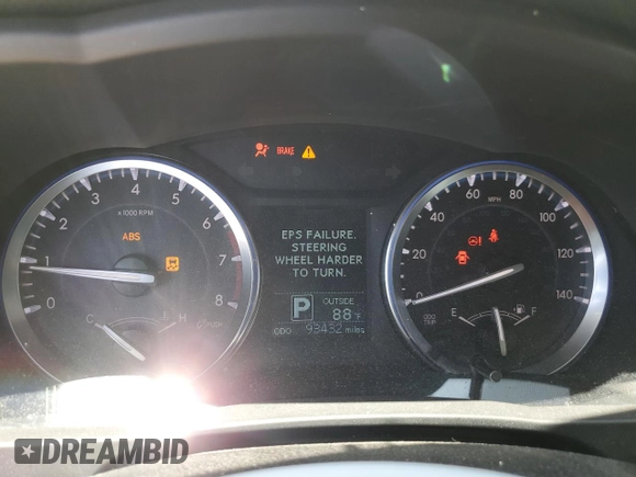 2016 Toyota Highlander LE Plus z VIN 5TDZKRFHXGS123556, wystawiony jako Copart lot #57639015 z przebiegiem 93 432 mil mil oraz Szkoda całkowita • Salvage title. Historia ofert i sprzedaży dostępna na DreamBid. Obrazek 9.