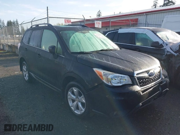 2014 Subaru Forester 2.5i Touring with VIN JF2SJAMC7EH406674, listed as a IAAI auction lot 41958178 with 190,866 mi miles. Bid and sale history available at carsss.com. Image 1.