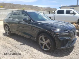 2022 Genesis GV70 Sport with VIN KMUMCDTC5NU036592, listed as a Copart auction lot 57786223 with 17,158 mi miles and Non repairable. Bid and sale history available at DreamBid. Image 4.