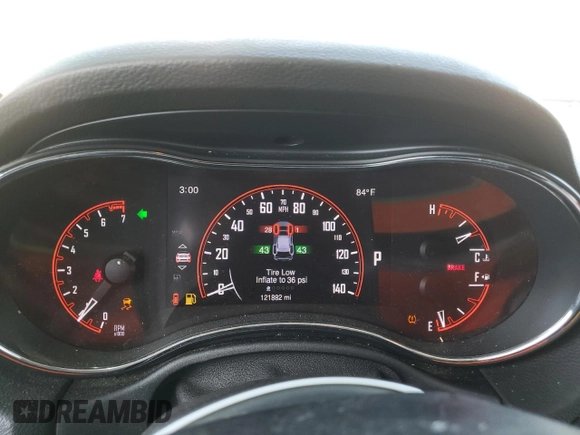 2015 Dodge Durango Limited z VIN 1C4RDJDG9FC240552, wystawiony jako Copart lot #58221145 z przebiegiem 121 882 mil mil oraz Szkoda całkowita • Salvage title. Historia ofert i sprzedaży dostępna na DreamBid. Obrazek 9.