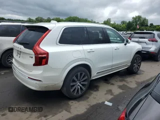2024 Volvo XC90 Core Bright Theme with VIN YV4L12PK0R1187063, listed as a Copart auction lot 58398415 with 24,236 mi miles and Salvage title. Bid and sale history available at DreamBid. Image 3.