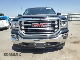 2018 GMC Sierra 1500 SLT with VIN 3GTP1NEC3JG502378, listed as a Copart auction lot 56557045 with 56,482 mi miles and Salvage title. Bid and sale history available at DreamBid. Image 5.