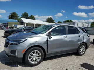 2023 Chevrolet Equinox LT with VIN 3GNAXKEG6PS146270, listed as a Copart auction lot 55410745 with Not provided miles and Salvage title. Bid and sale history available at DreamBid. Image 1.