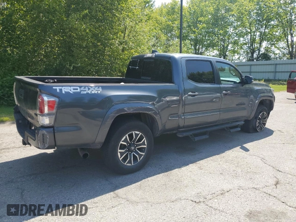 2020 Toyota Tacoma SR5 with VIN 3TMDZ5BN9LM097228, listed as a Copart auction lot 58164425 with Not provided miles and Salvage title. Bid and sale history available at DreamBid. Image 3.
