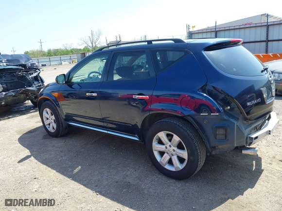 2006 Nissan Murano SL with VIN JN8AZ08T96W423677, listed as a IAAI auction lot 41932157 with 224,087 mi miles. Bid and sale history available at carsss.com. Image 13.