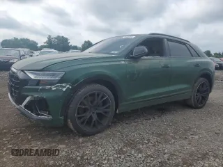 2019 Audi Q8 Prestige with VIN WA1FVAF19KD045915, listed as a Copart auction lot 39120934 with 62,532 mi miles and Salvage Title. Bid and sale history available at carsss.com. Image 1.