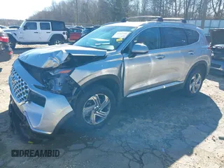 2021 Hyundai Santa Fe Essential with VIN 5NMS24AJ5MH361862, listed as a IAAI auction lot 41267193 with 32,965 mi miles. Bid and sale history available at carsss.com. Image 19.