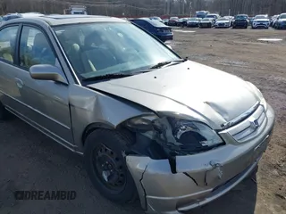 2003 Honda Civic EX with VIN 2HGES26733H626191, listed as a IAAI auction lot 41623055 with 107,125 mi miles and . Bid and sale history available at DreamBid. Image 6.