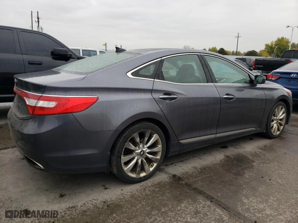 2013 Hyundai Azera with VIN KMHFH4JG8DA324072, listed as a Copart auction lot 75138294 with 120,232 mi miles and Clean Title. Bid and sale history available at carsss.com. Image 3.