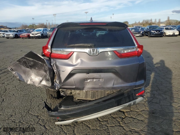 2017 Honda CR-V LX with VIN 7FARW5H33HE005972, listed as a Copart auction lot 47895775 with 94,593 mi miles and Salvage Title. Bid and sale history available at carsss.com. Image 6.