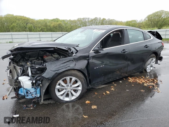 2022 Chevrolet Malibu LT with VIN 1G1ZD5ST2NF163827, listed as a Copart auction lot 55413545 with 43,848 mi miles and Non Repairable. Bid and sale history available at DreamBid. Image 1.